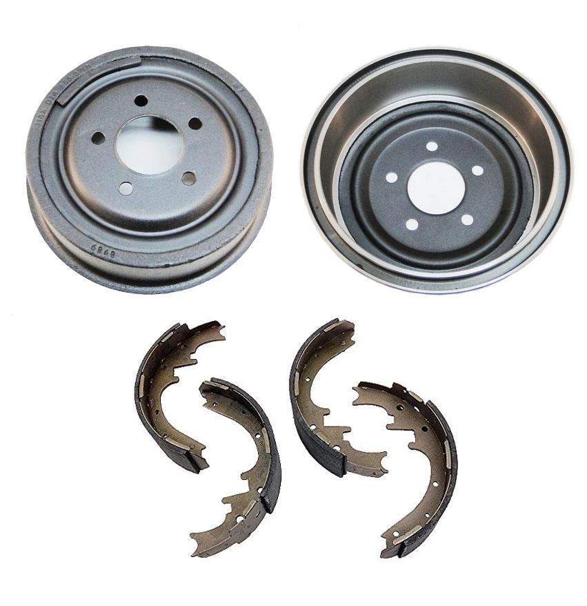 Tambor de freno de 10" de tamaño más grande herrajes tracción en las 4 ruedas Ford Ranger se adapta a 98-09 Foto 3 de 4