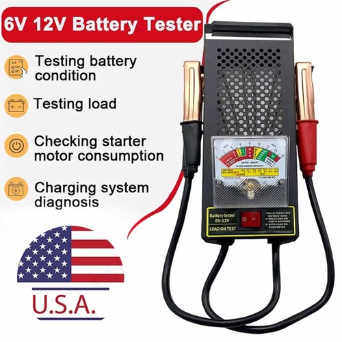 1000 CCA Battery Load Tester Battery Analyzer 6V 12V For Car Truck Mechanics