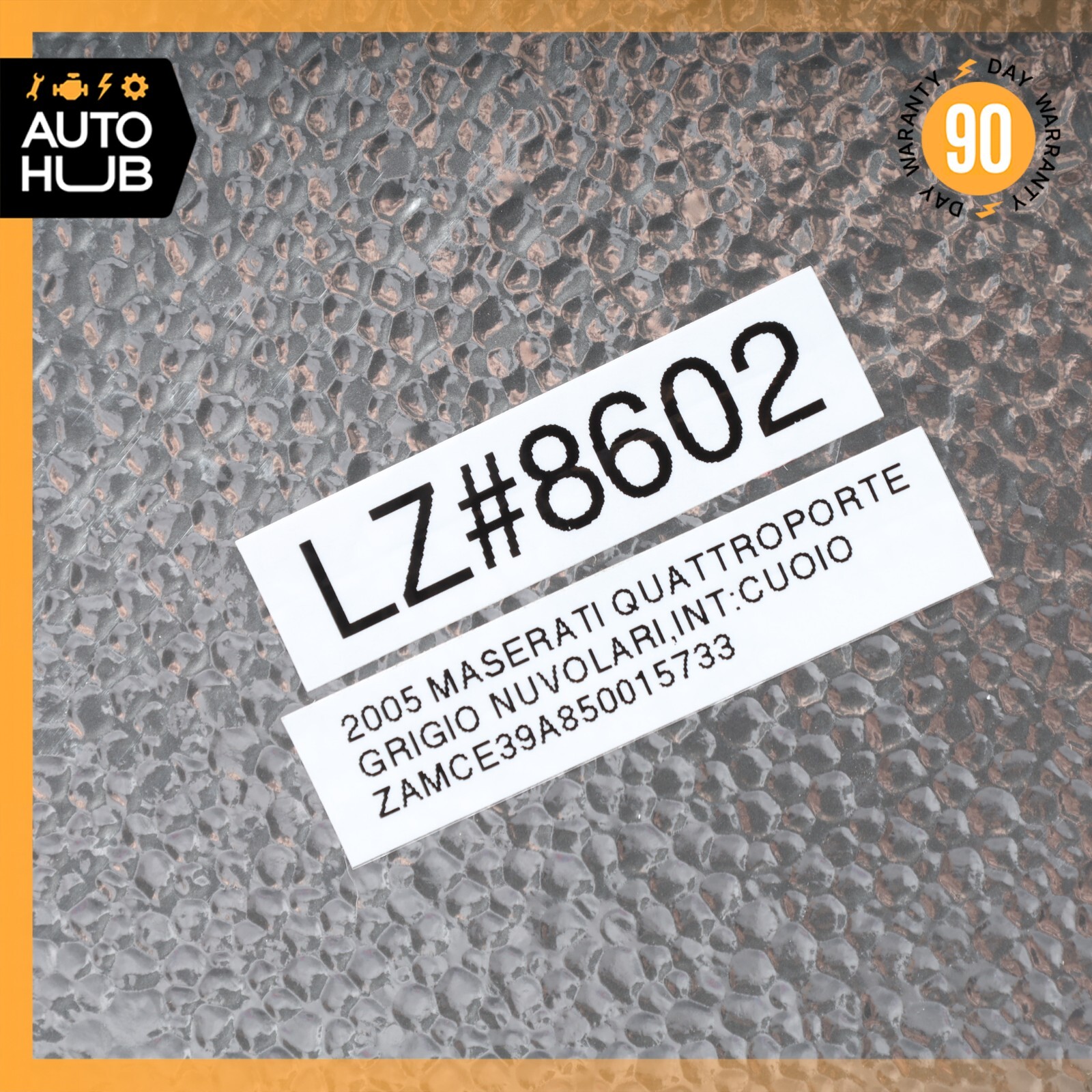 03-13 Maserati Quattroporte M139 Audio Sound Speaker Rear Right or Left Side OEM