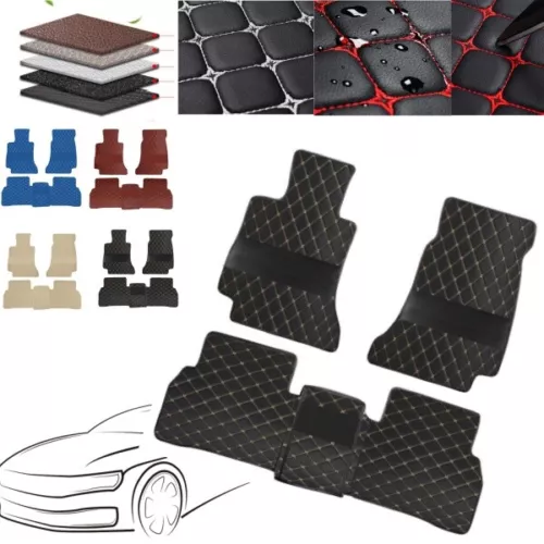 Car Floor Mat For Lincoln All Series Cargo Liners PU Carpet Waterproof Custom - Foto 39 di 42