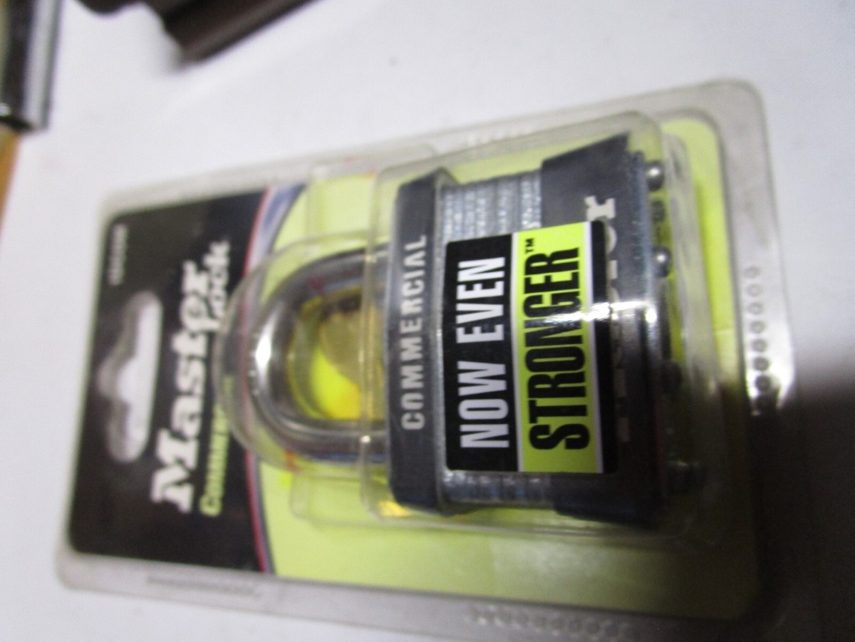 Pack of 4 MASTER LOCK 1DCOM 4 Pin Tumbler Safety Padlock