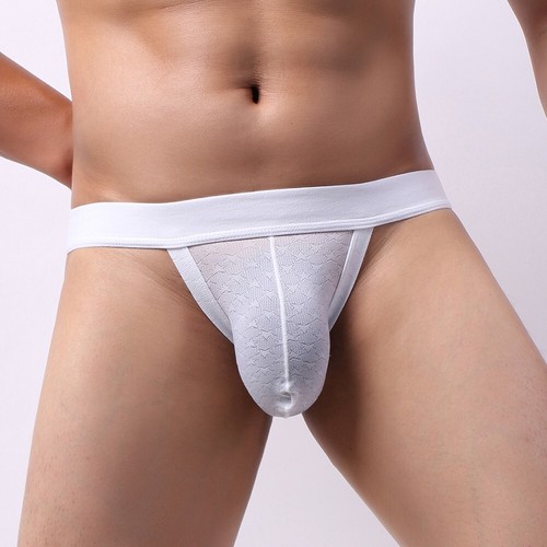 Mens Briefs Soft Pouch Enhancing Low-waist Bikini Thong Lingerie Sexy Underwear - Picture 27 of 30