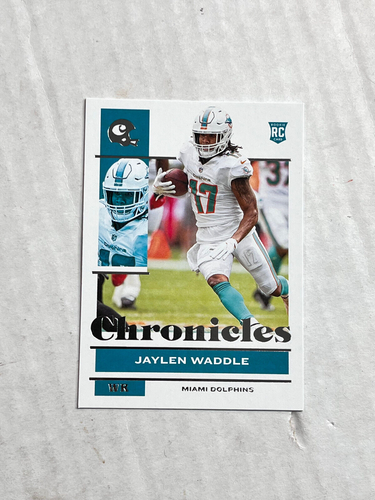 JAYLEN WADDLE LOT OF 3 2021 Panini PINK SP RC + Luminance RC + Chronicles RC! - Picture 4 of 4