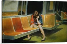 Painter Edward Hopper Realist Impressionism, Modern Art Poster Wall Art Prints