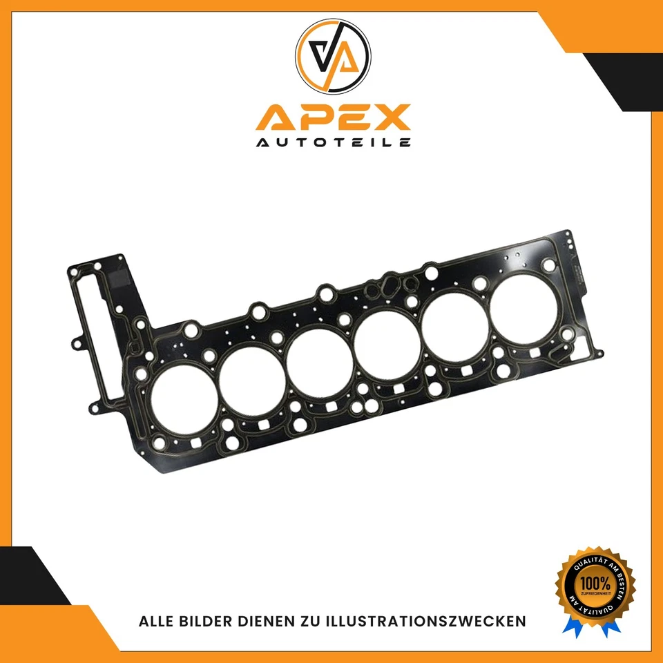 BMW N57D30A N57D30B HEAD GASKET EURO 6 VICTOR REINZ 61-38120-10 2 HOLE - Image 3 of 4