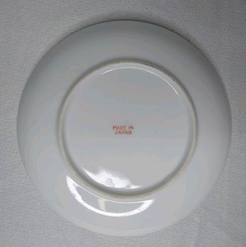 Chinoiserie Redonda Pintada a Mano Porcelana 6" Plato Pájaros Peonías Flores Floral - Imagen 4 de 6
