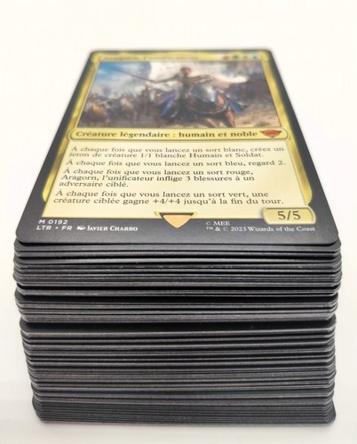 MTG Commander Deck Aragorn l'Unificateur LOTR 100 Cartes Magic EDH - Afbeelding 10 van 10