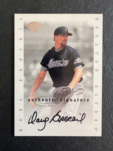 1996 Leaf Signature Series Doug Brocail autograh - 50% off 5 or more under $5
