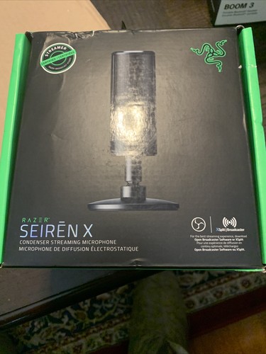 NEW* Razer Seiren X Professional Grade Studio USB Digital Condenser Microphone - 第 1/6 張圖片