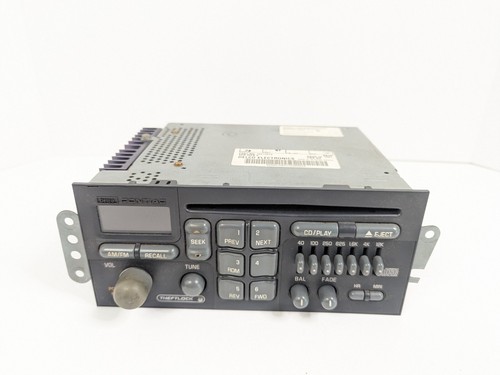 For Parts Only Pontiac Firebird Grand AM Prix Sunfire AM/FM Radio GM # 16213372 - Picture 2 of 24