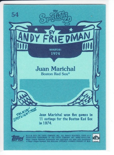2022 Topps Spotlight 70 Series II By Andy Friedman Base, Inserts & /70 Spotlight - Picture 142 of 180