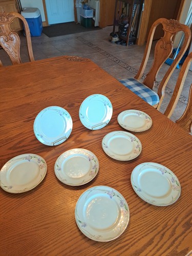 Mikasa Grande Ivory L5506 “PERFECTION” Salad/Dessert Plates 7 5/8” Set/8 NICE! - Picture 8 of 24