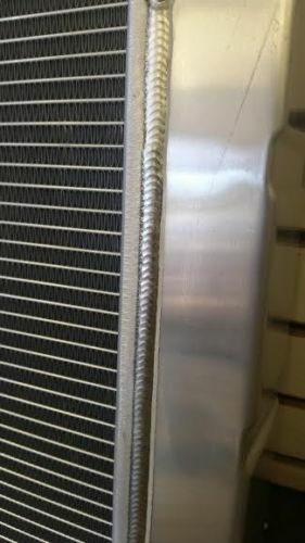 GM Style 23" X 19" Universal Aluminum Racing Radiator Heavy Duty Extreme Cooling - Picture 4 of 6