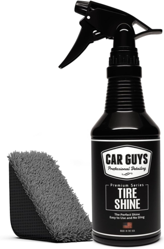 Tire Shine Spray | High Gloss & Satin Finish | Non-Greasy, UV Protection, Long-L - Picture 11 of 12
