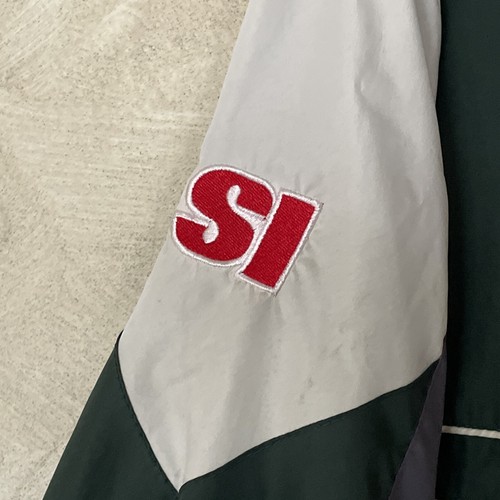 NY JETS Sports Illustrated Windbreaker - Green/White - Sz XL - Picture 4 of 5
