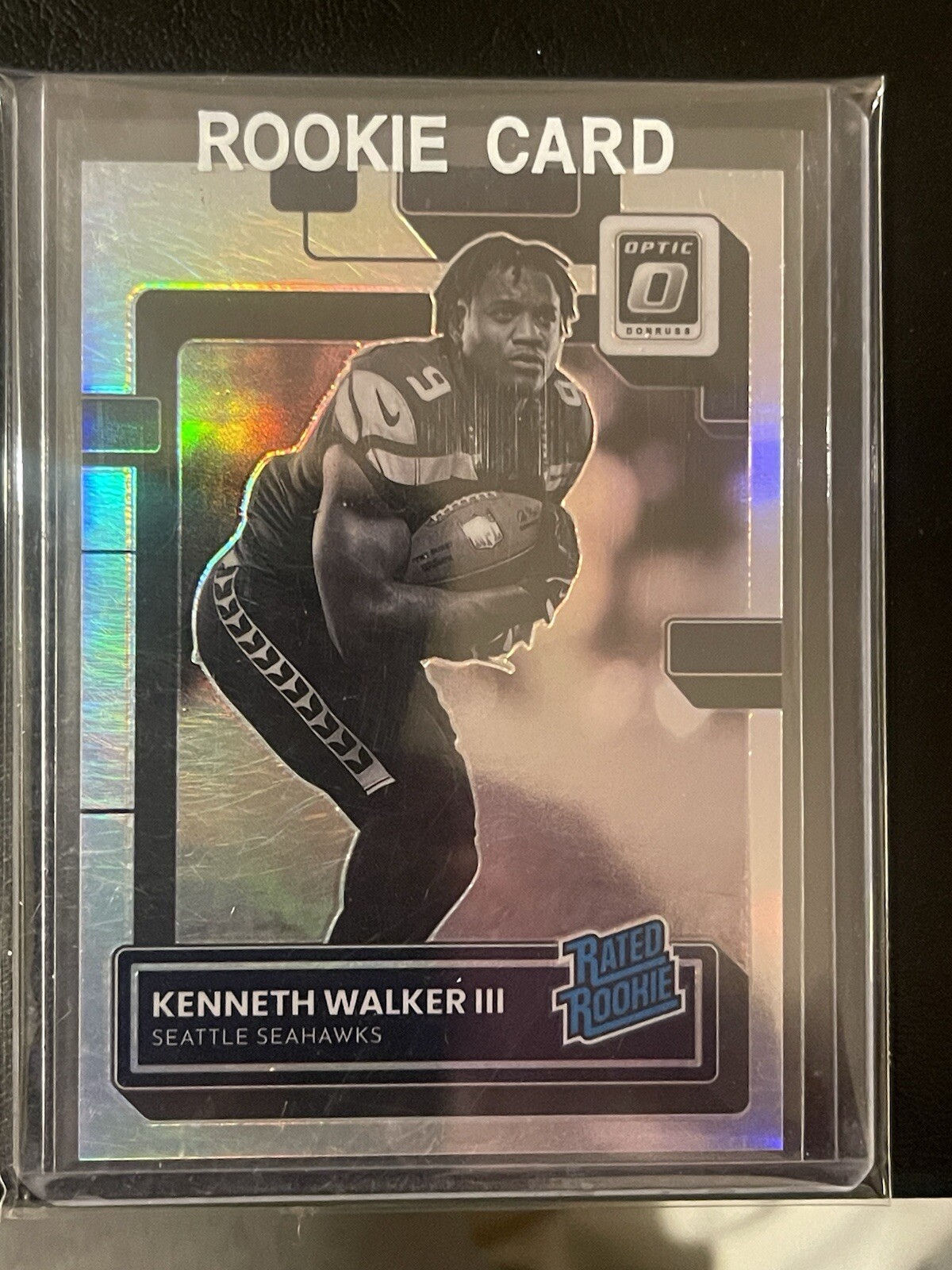 2022 Optic Kenneth Walker III Holo Prizm Variation SSP Rated Rookie RC #218