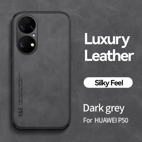 For Huawei P20/P50 Pro/P40/P30 Lite/Y9 2019 Luxury Leather Magnetic Back Case - Picture 11 of 18
