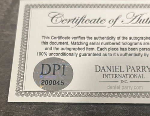 Daniel PARRY Henderson Scores For Canada 237/250 ARTIST PROOF COA RARE - 5 SIGS - Picture 7 of 7