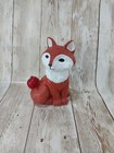 New! Fox Decor Table Resin Figurine Tier Tray Woodland Nature Animal Apple Fall