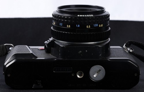 Pentax P3 Black 35mm Film SLR c/w 50/2, 80-200/3.9 Lens f/ & AF200SA Flash Kit - Picture 8 of 14