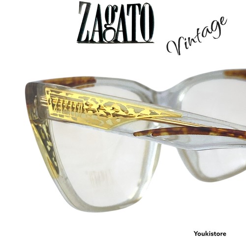 ZAGATO occhiali da vista Mod. Z098 0004 RARE VINTAGE 80s eyewear Hand Made Italy - Foto 8 di 13