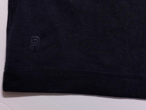 PUBLIC REC Men's Short Sleeve Henley Shirt Cotton Lyocell Black XL - Picture 9 of 10