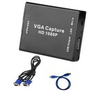 VGA to USB Adapter Converter with Audio Video Capture Card Surveillance7628