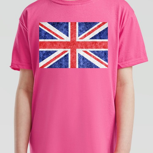 Union Jack Flag United Kingdom Countries Football Kids T-Shirt Unisex Tee - Picture 3 of 33