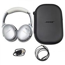 Image of Bose QuietComfort 35 Wireless Bluetooth Headphones Noise Cancelling QC35 Silver