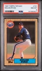 SHARP 1987 Topps Tiffany #757 Nolan Ryan PSA 8 NM-MT Houston Astros