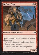 Defiant Ogre - Light Play MTG Fate Reforged