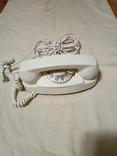 Vintage The Princess Bell System Dial Phone White Party Line 1974 B29