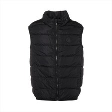 Gucci Nylon Down Vest 48 Men's Black Lightweight Puffer Outerwear