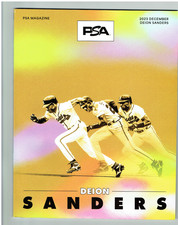 DEION SANDERS PSA MAGAZINE MARCH 2023 BRAVES!YANKEES!FALCONS!DALLAS COWBOYS!WOW!