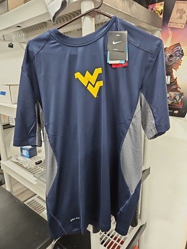 Nike-Collegiate West Virginia Dri-Fit Stay-Cool T-Shirt Brand New XL ACW