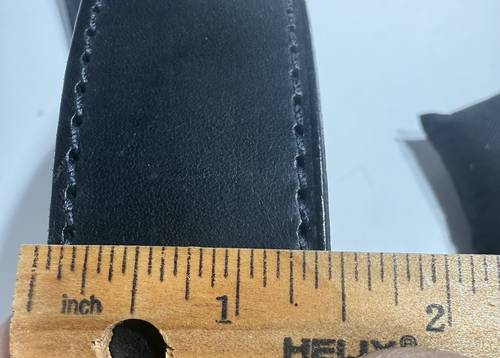 Cinturones HANKS The RANGER Cuero Grano Completo Negro Para Hombre Talla 40 Hecho en EE. UU. GUC - Imagen 21 de 21