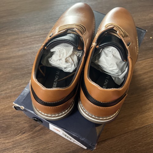 bruno marc mens shoes size 9 brown - Picture 5 of 6
