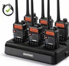 6pcs BAOFENG GT-5R Legal Upgraded Two Way Radio for Adults Long Range Dual Band