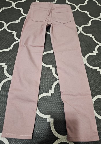 Pink Girl Jeggings Size 7Jeans Denim Skinny Pull On Pants H&M - Picture 3 of 6