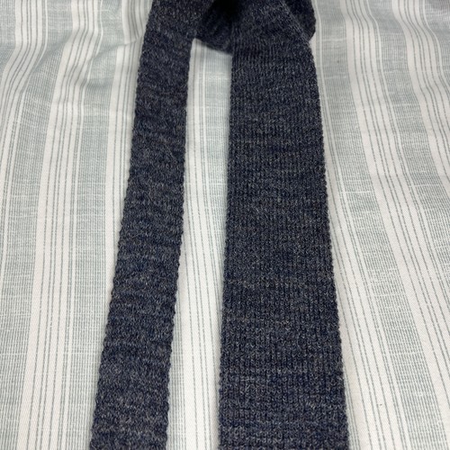 Heather Mist 70% Wool 30% Mohair Skinny Necktie Neck Tie 54 X 2-1/4 #0612 - Picture 10 of 12
