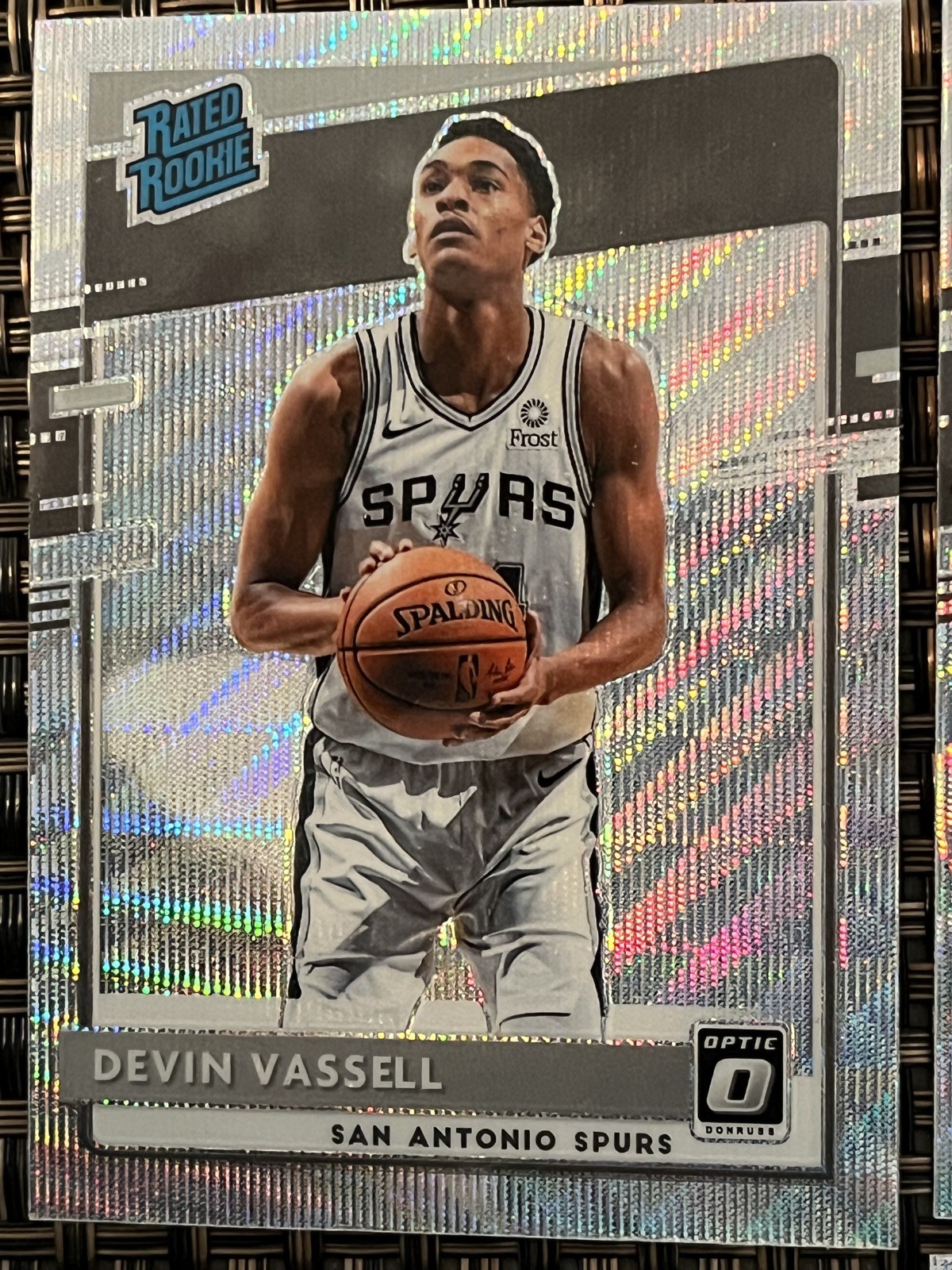 Devin Vassell 2020-21 Panini Donruss Optic Wave Prizm Rated Rookie #161