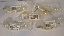 5 Amerock Allison 174PB Polished Brass 3"cc Cabinet Hardware Handles Pulls