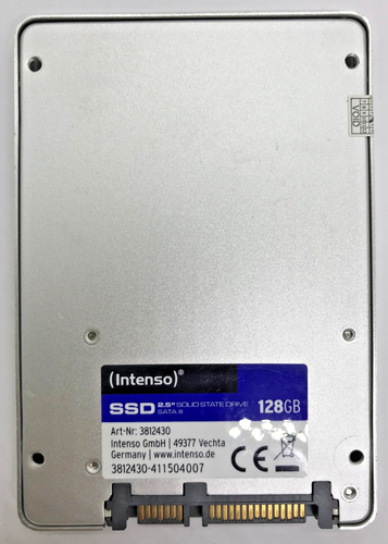 INTENSO 128 GB SSD SATA III FESTPLATTE 3812430 #NFP1172 - Bild 2 von 2