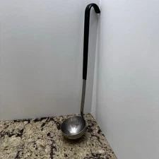 Vollrath Kool-Touch Ladle with Black Plastic Handle  2 oz Stainless Steel