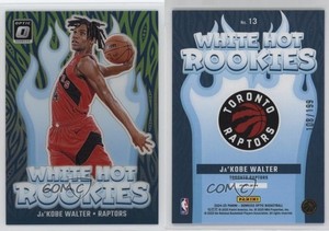 2024 Donruss Optic White Hot Rookies Lime Green Prizm /199 Ja'Kobe Walter #13 RC