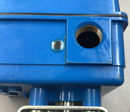 Watt EMVII6400-SS-115-35 Attuatore elettrico 1-1/4" con valvola a sfera (B385) - Foto 9 di 15