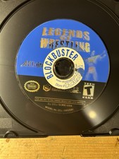 Legends of Wrestling (Nintendo GameCube, 2002) Disc Only  Blockbuster  Rental
