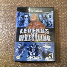 Brand New Factory Sealed Legends of Wrestling (Nintendo GameCube, 2002) Y Fold