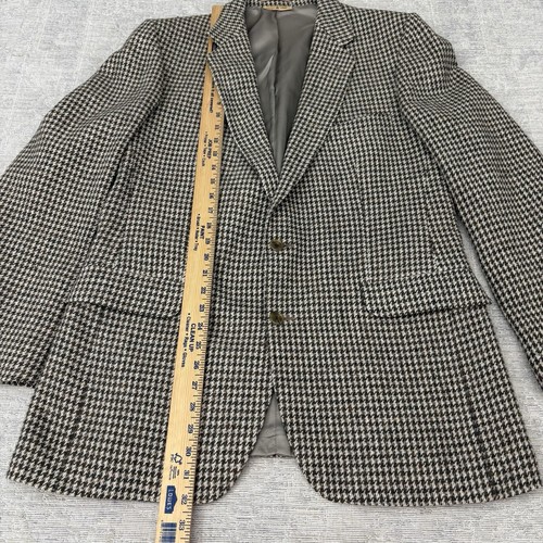Vintage Donegal Handwoven Tweed Blazer Sport Mantel Herren Gr. 42 L Irland reine Wolle - Bild 7 von 17