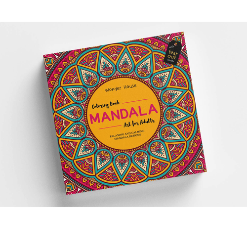 Mandala Art: Colouring books for Adults with tear out sheets Paperback – Sticker - Foto 4 di 10